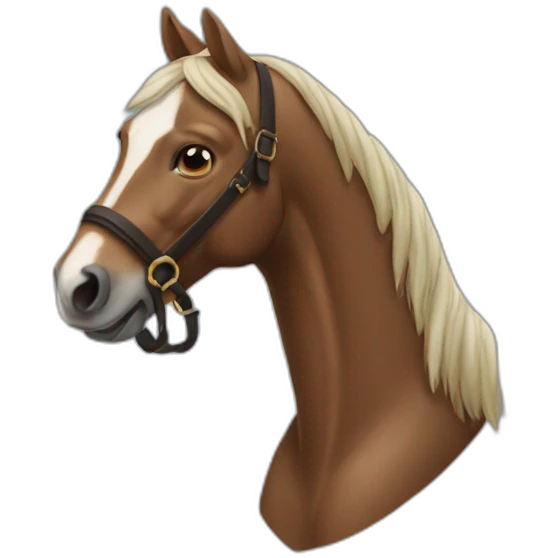 Cheval qui se cabre emoji