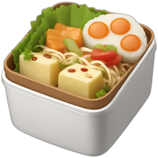 bento box lunch emoji