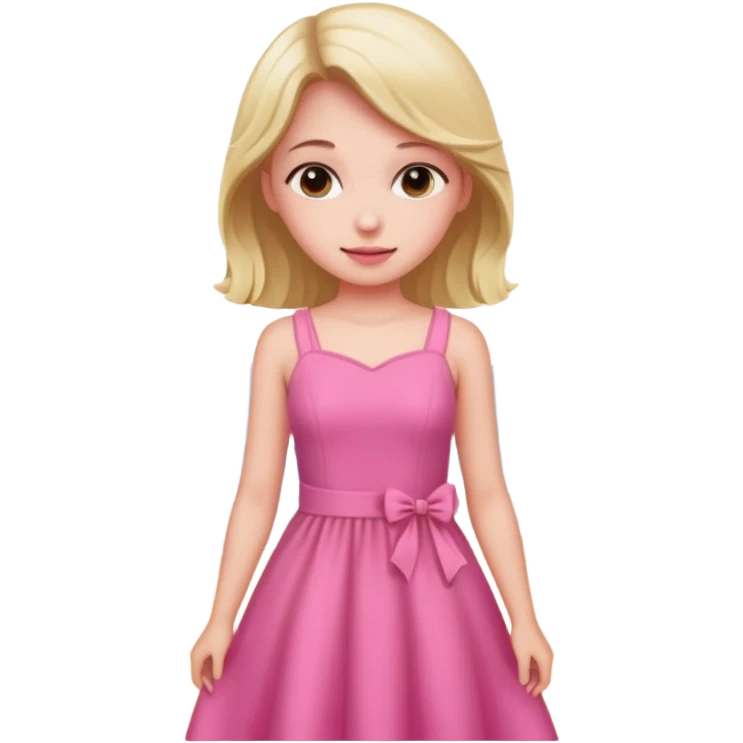 GIRL IN pink on the beach emoji