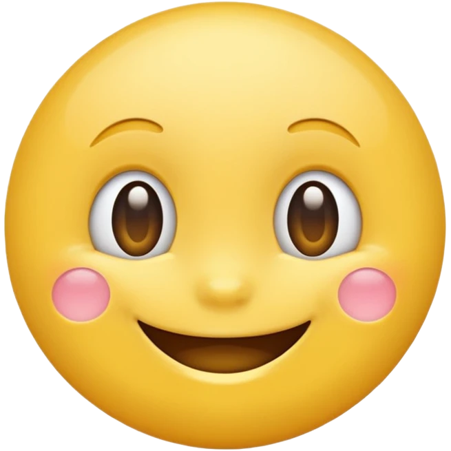 I'm making a website that generates English fairy tales, and I want to create an emoji to use for greeting in the intro. I want it to have a round, cute, and bubbly look that children will love. Please make a fitting emoji. emoji