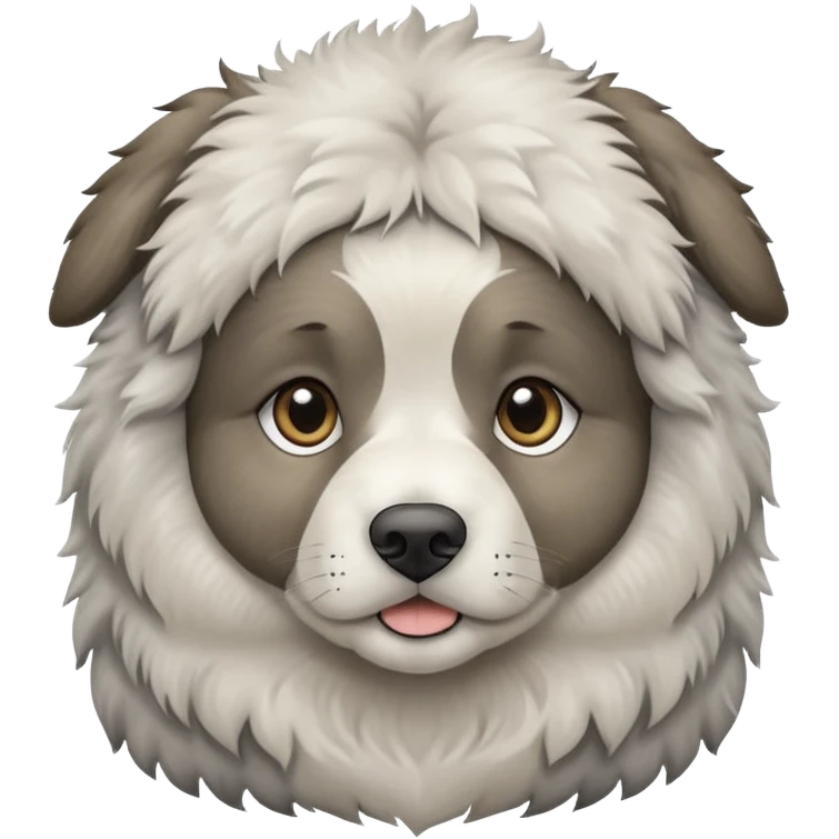Щенок кавказской овчарки emoji