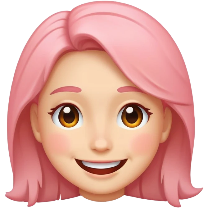 sourire et rougir emoji