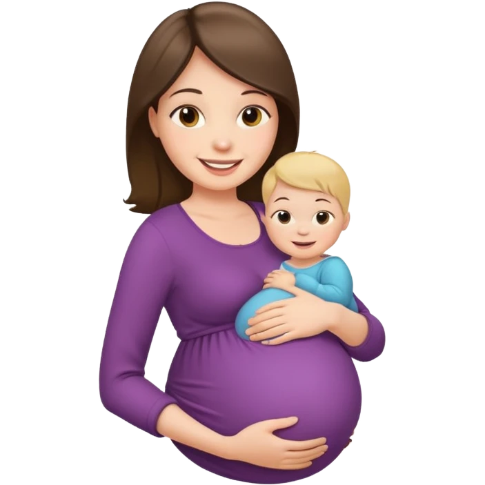 pregnant lady  emoji