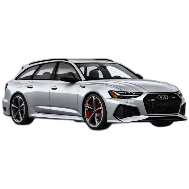 car, audi rs6 emoji