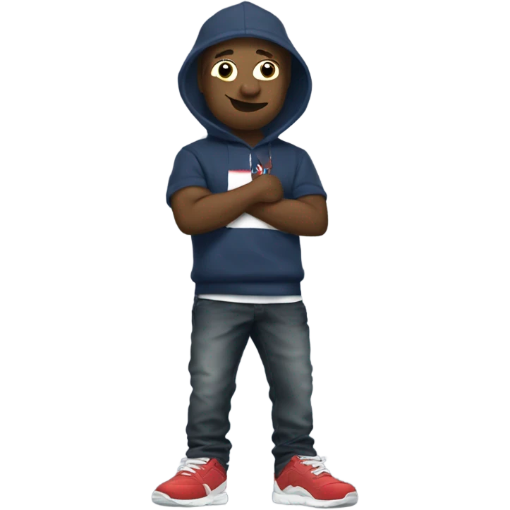 le rappeur français niska  emoji