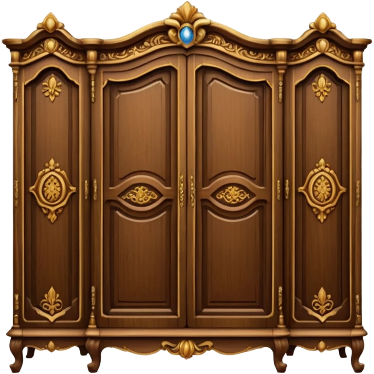 the lady who was turned into a wardrobe by magic, a character from the fairy tale Beauty and the Beast emoji