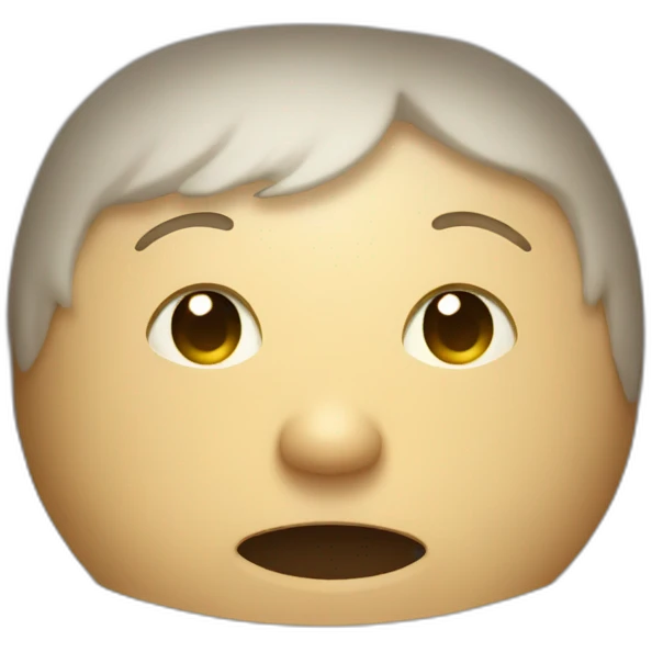 male head sticking out of toliet emoji