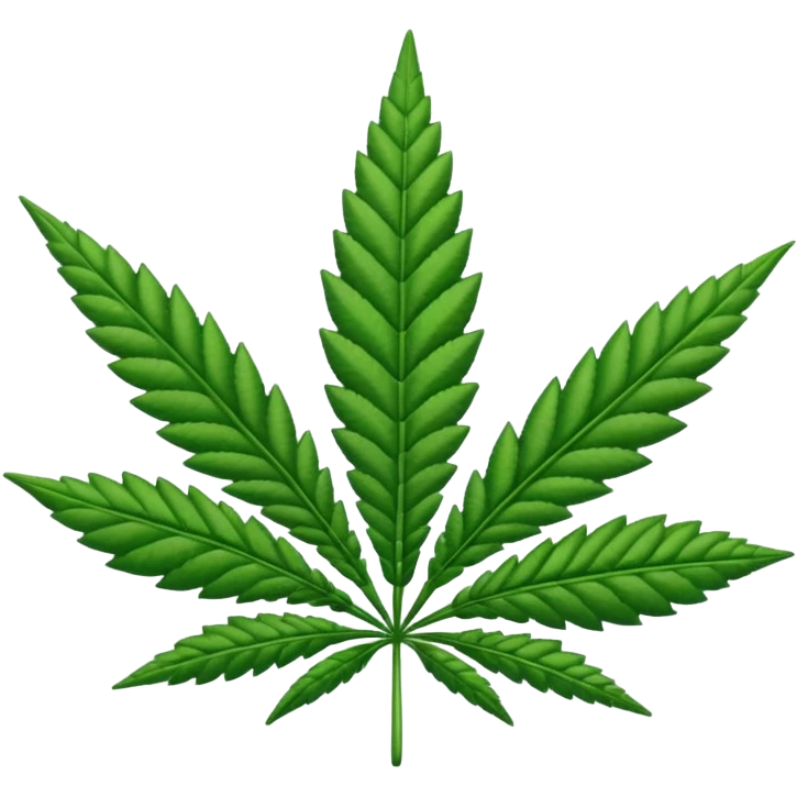 marijuana leaf emoji