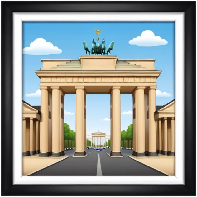 brandenburg gate emoji