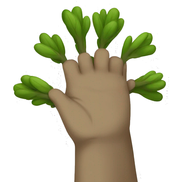 Tree Fingers  emoji