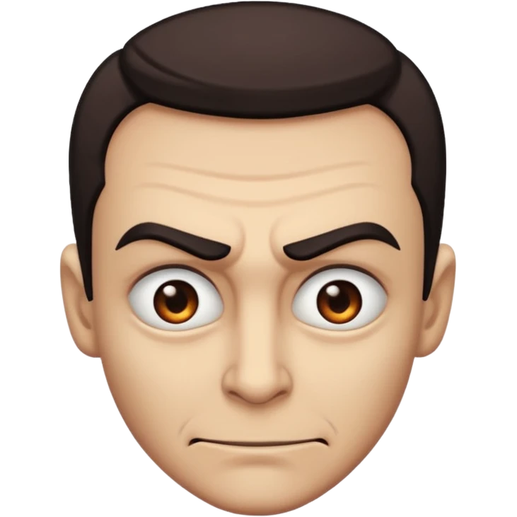Evil smirk emoji