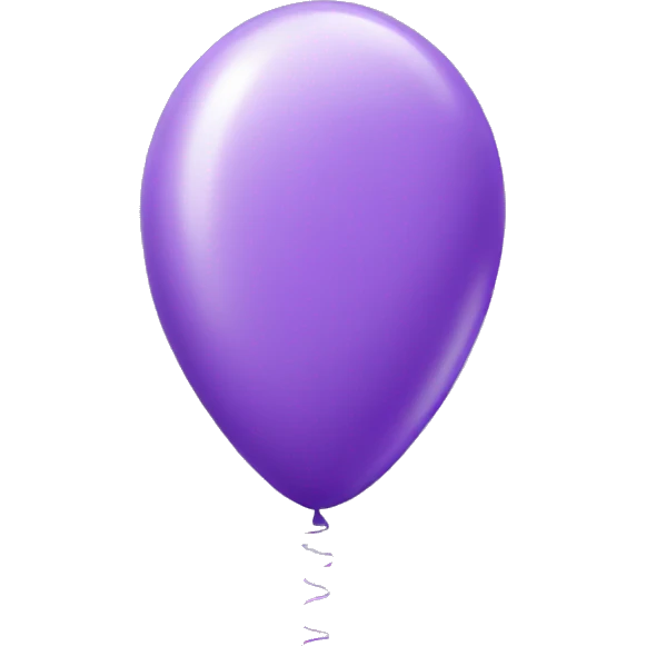 long shaped balloon emoji