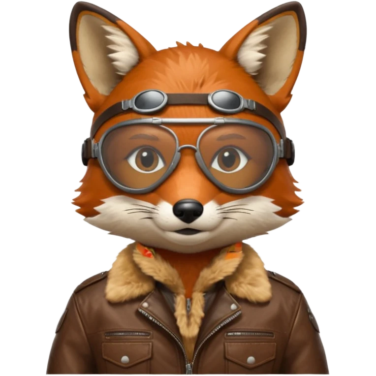 renard aviateur emoji