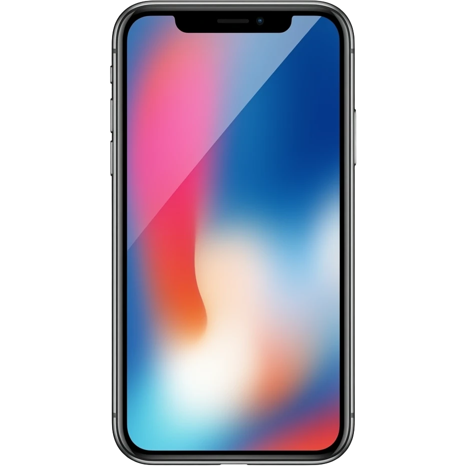 An iPhone that’s screen is on emoji