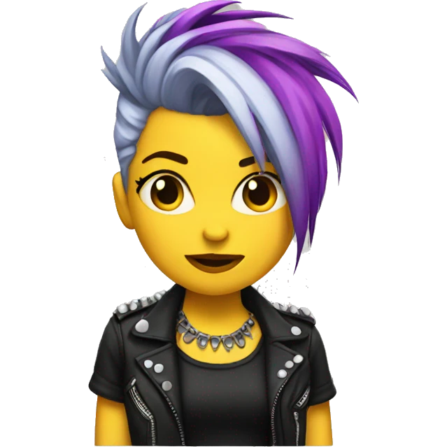 Punk girl emoji