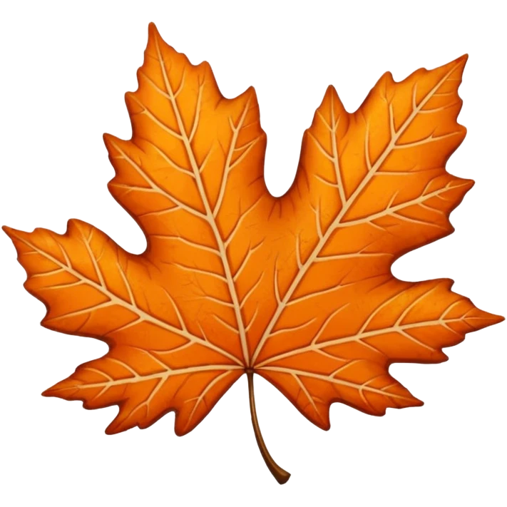 Hoja de otoño  emoji