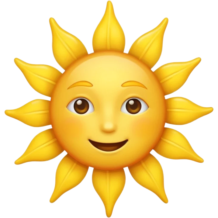 sol sin cara feliz emoji