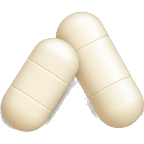 White and beige pills emoji