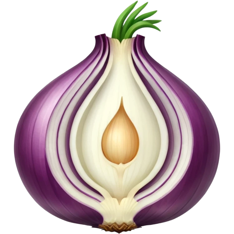 sliced onion emoji