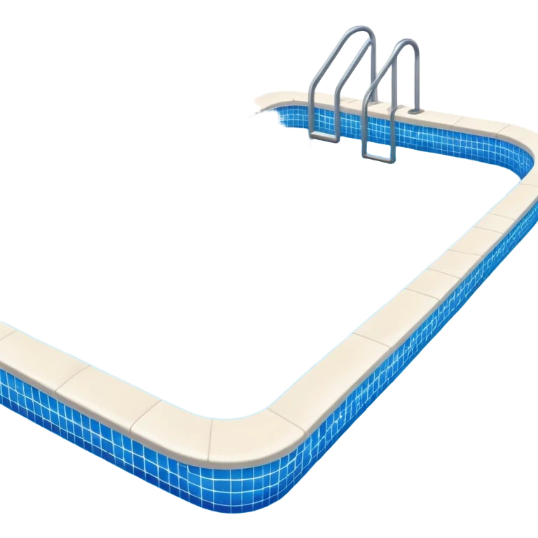 swimming pool with water emoji