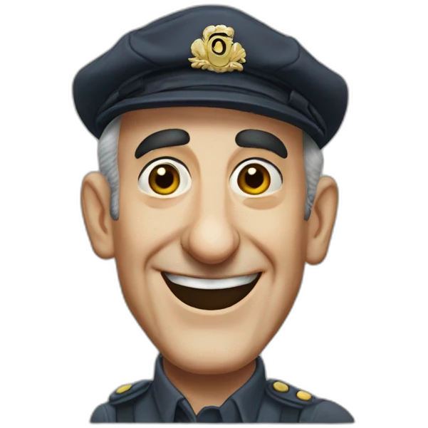 Louis Funès real emoji