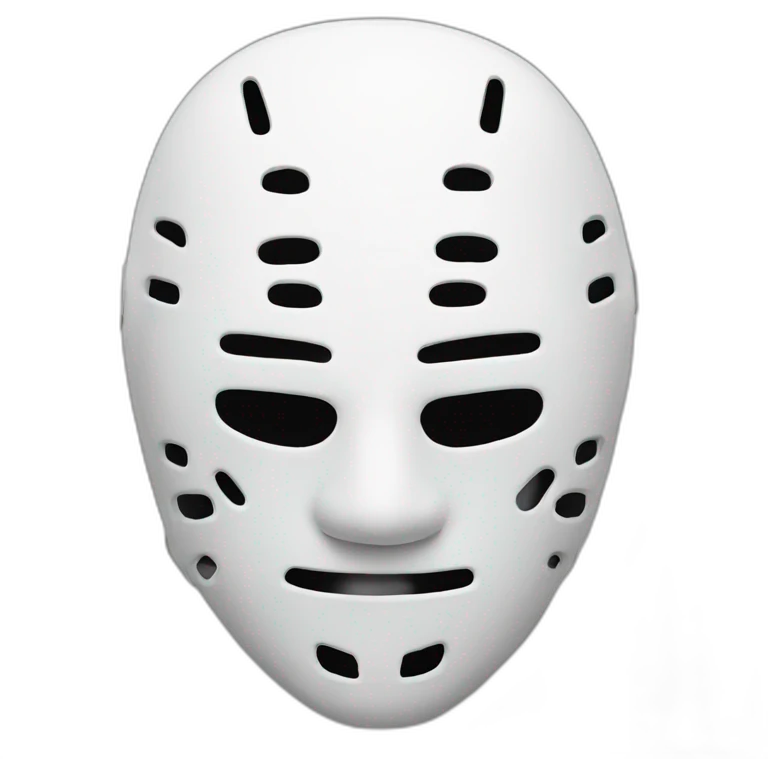 hockey white mask emoji