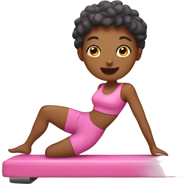 Pink Pilates emoji