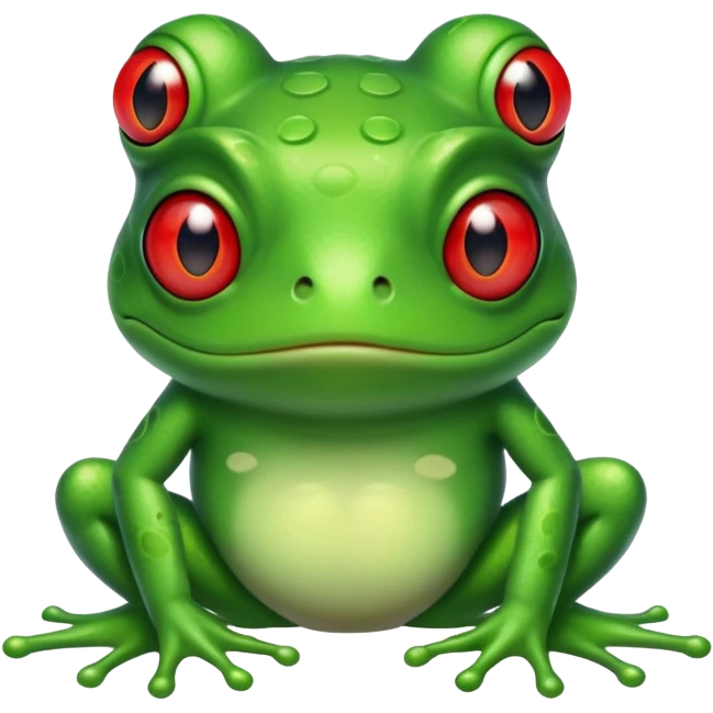 Cool frog guy doing drugs emoji