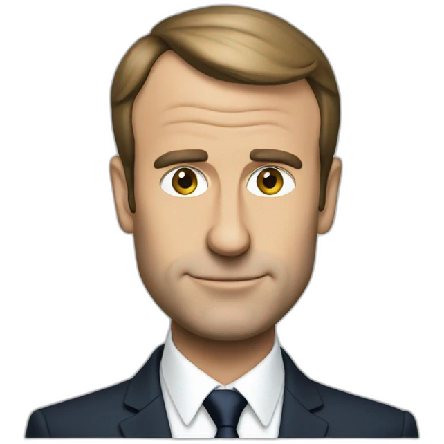 macron sur trump emoji