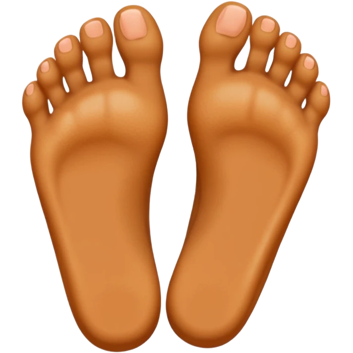 Sole feet emoji