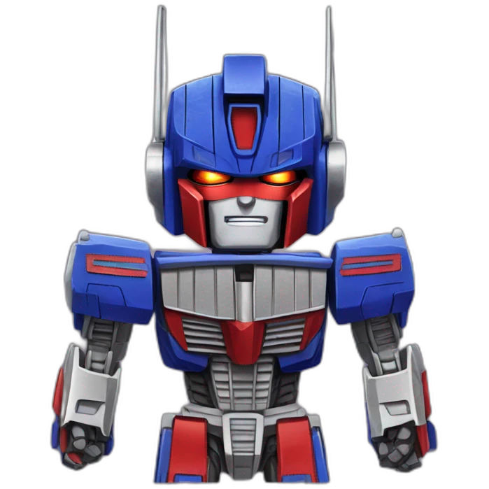 Optimus prime transformer emoji