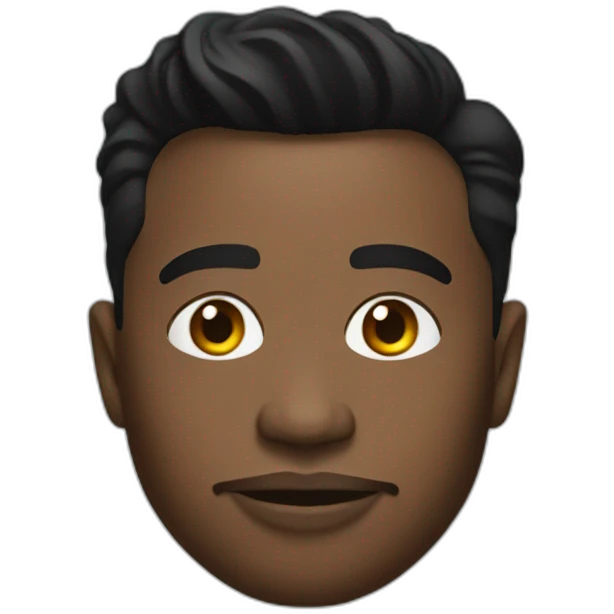 black elon musk emoji