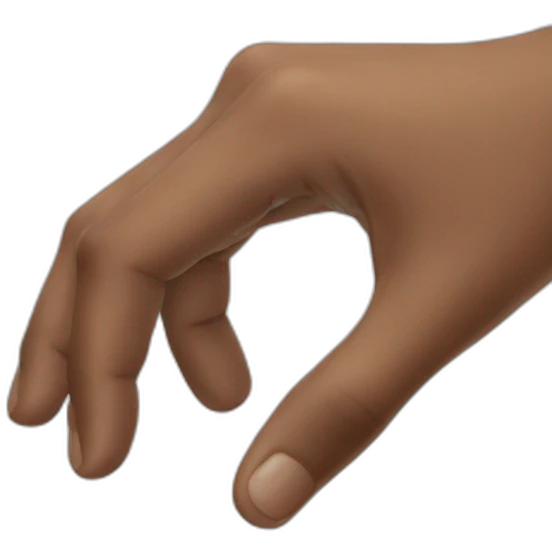 hand reaching emoji