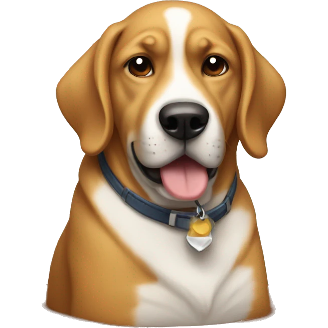 chill dog emoji