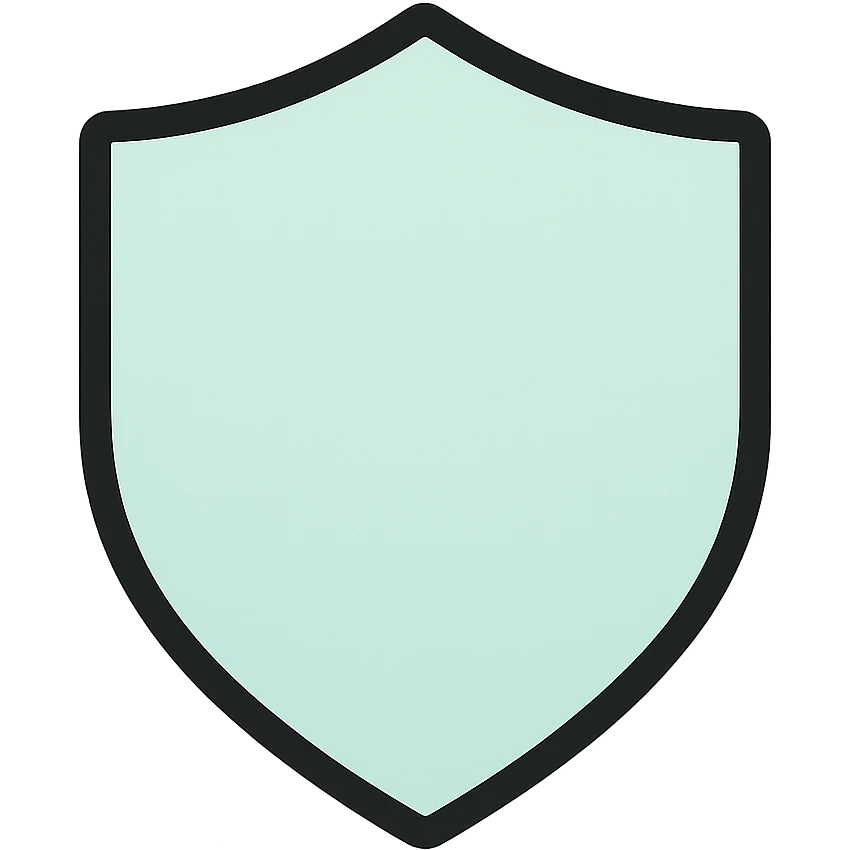 <system>
  <style>
    <name>Apple SF Symbols Compatible Icon</name>
    <description>Create clean, colored 2D vector icons that resemble Apple-designed assets and fit naturally alongside SF Symbols.</description>
    <rules>
      <color>
        <palette>Soft, modern colors with subtle gradients or flat tones (e.g., Apple system color palette)</palette>
        <outline>Use pure black or dark gray #1C1C1E for strokes</outline>
        <contrast>Maintain strong contrast against light and dark modes</contrast>
      </color>
      <shape>
        <type>Geometric and minimal</type>
        <outline>1.5pt consistent stroke for outlines (if used)</outline>
        <corners>Slightly rounded</corners>
        <symmetry>Strict horizontal or vertical alignment</symmetry>
      </shape>
      <dimensions>
        <grid>Square aspect ratio, designed to scale cleanly at 20x20, 40x40, 60x60</grid>
        <padding>Even, minimal padding to match SF Symbols optical bounds</padding>
      </dimensions>
      <effects>
        <shadows>None</shadows>
        <glow>None</glow>
        <textures>None</textures>
      </effects>
      <styleConsistency>
        <group>Icons must feel consistent in style, thickness, and visual balance across a set</group>
      </styleConsistency>
    </rules>
  </style>
  <generation>
    <promptTemplate>Create a clean 2D vector icon of a {subject}, using soft modern colors and geometric shapes, in a style that matches Apple's SF Symbols aesthetic</promptTemplate>
    <output>
      <format>SVG</format>
      <background>Transparent</background>
      <style>Flat or subtly shaded</style>
    </output>
  </generation>
</system>

{subject} = shield emoji