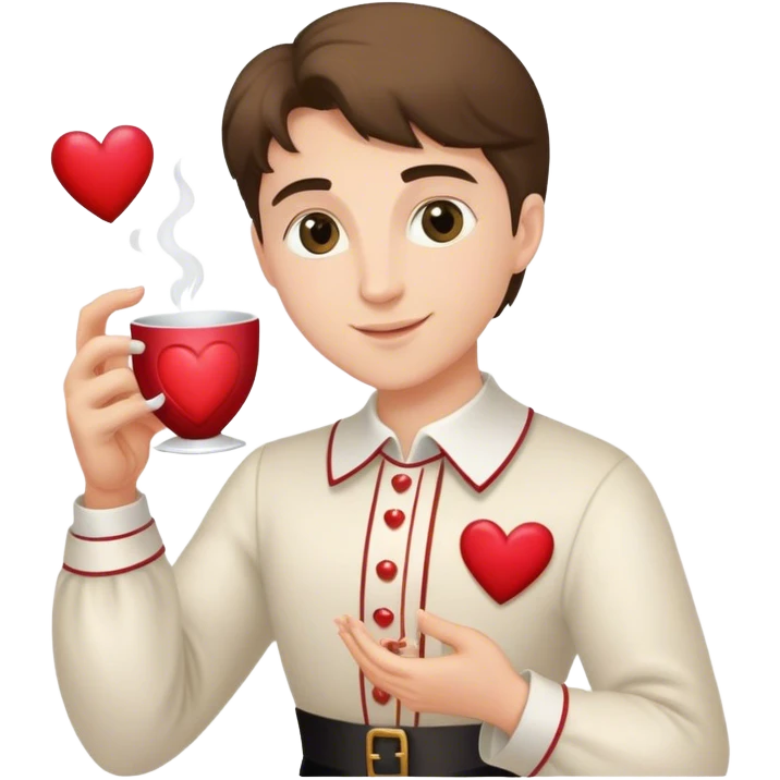 Valentine’s Day Ace of Cups  emoji