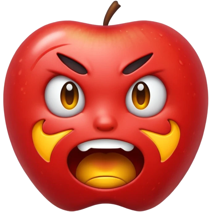 enraged emoji (apple the company styled ) emoji