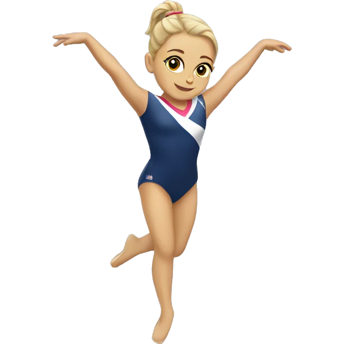 summer olympics girl cartwheel gymnastics emoji