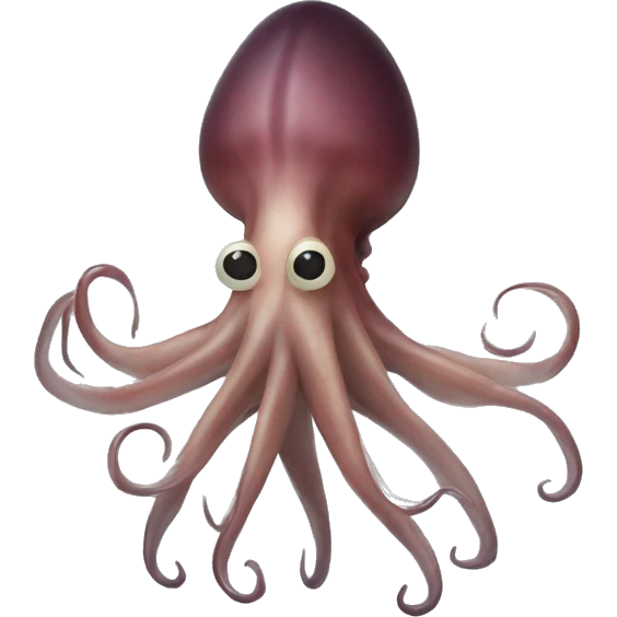 Magnapinna squid emoji