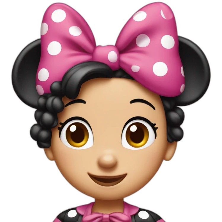 minnie mouse emoji