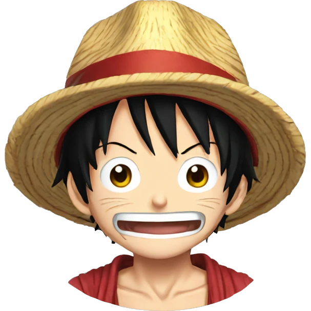 Monkey.D.Luffy con cicatriz emoji