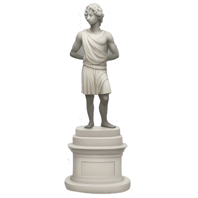 statue stand emoji