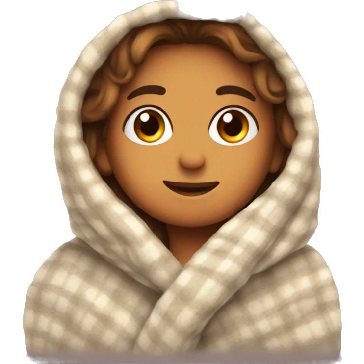 cozy blanket emoji