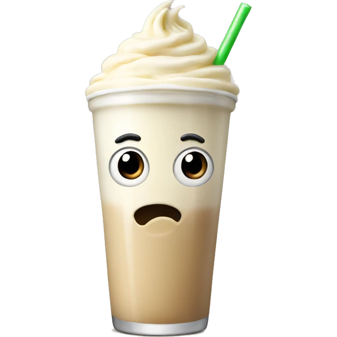 vanilla shake emoji
