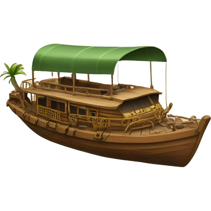 Jungle cruise boat emoji