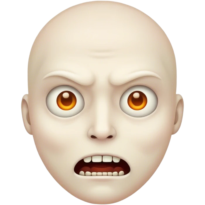 Scary Face emoji