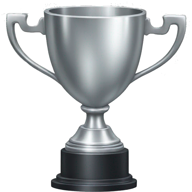 silver trophy emoji