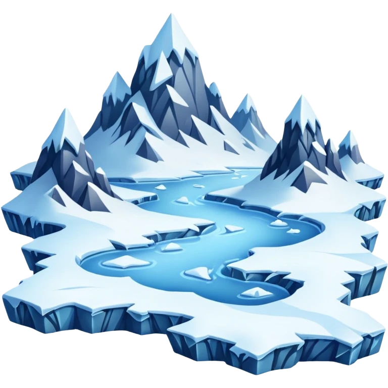 Icy lanscape emoji