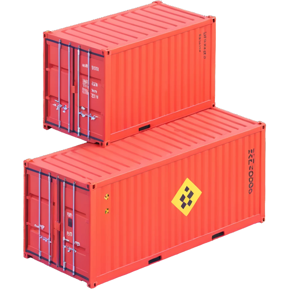hazardous materials cargo container emoji