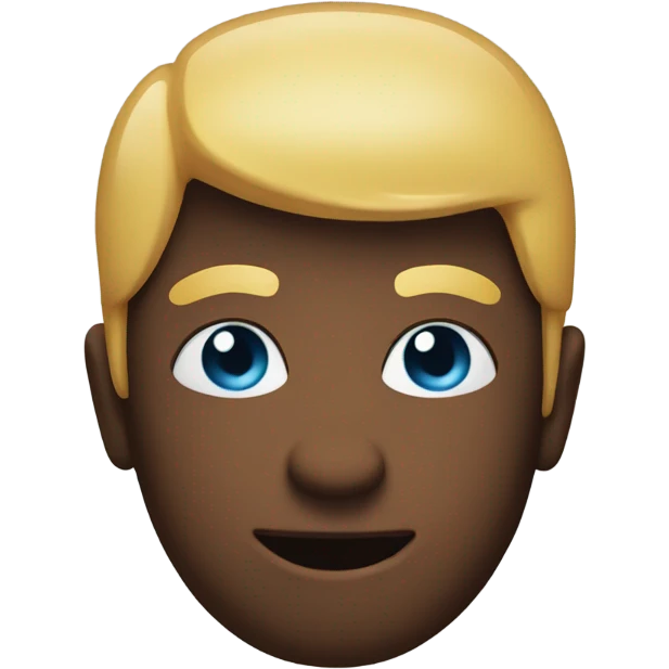 Emoji head on hand emoji
